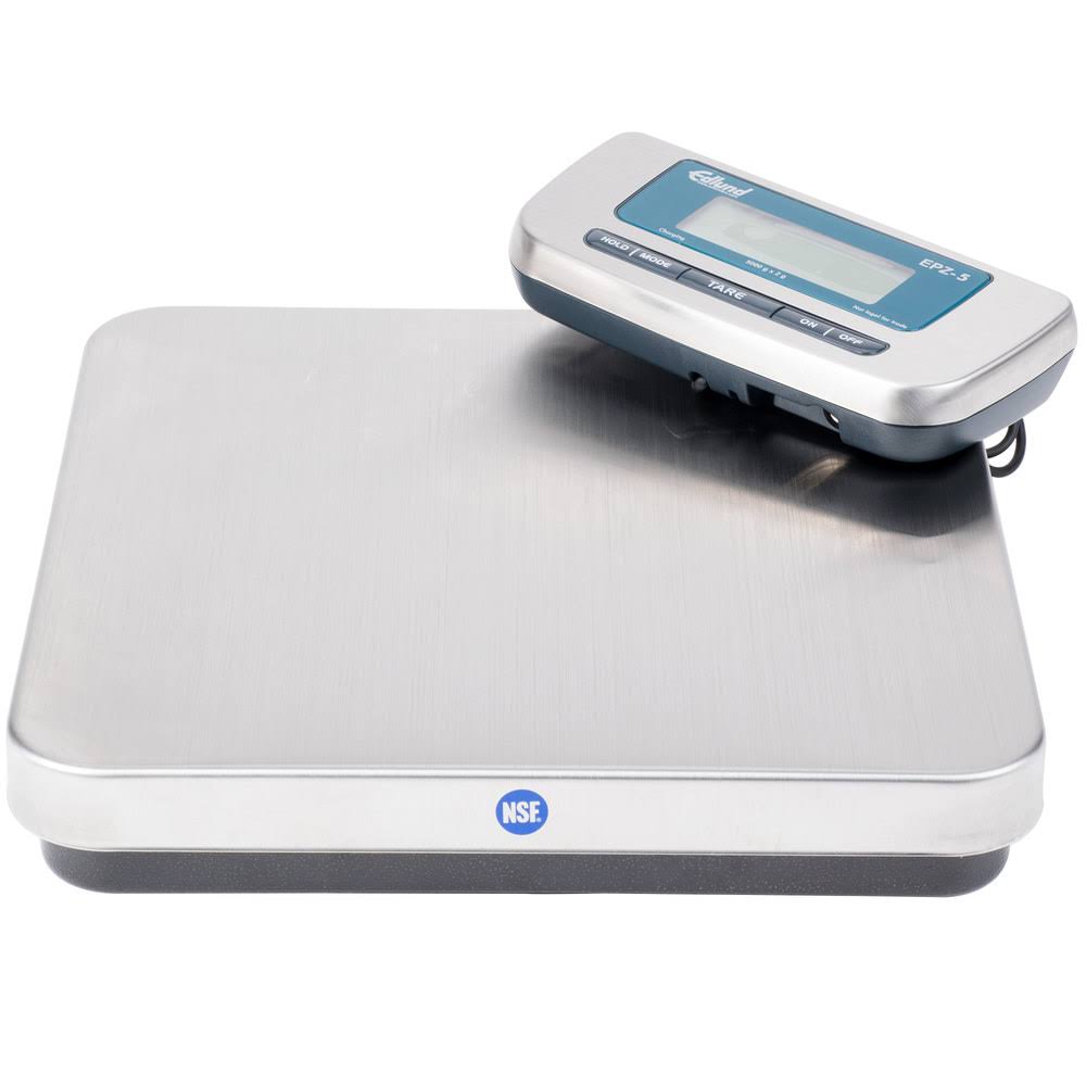 Stainless Steel Digital Pizza Scale with Front Tare N27476