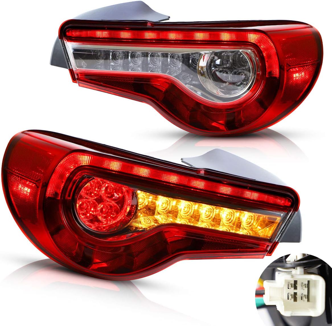 Smoked OLED Tail Lights with Sequential Turn Signal I750