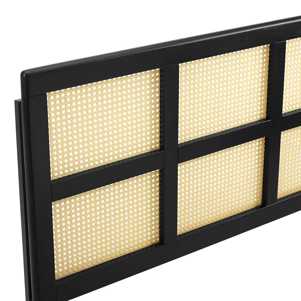 Black King Headboard Q649