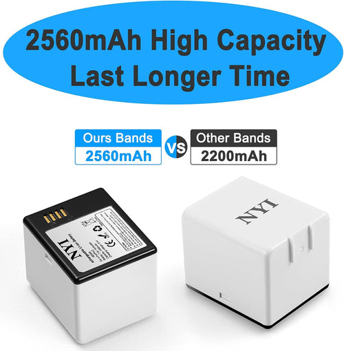 2560mAh Rechargeable Batteries and Charging Station (2 Batteries +1 Charger) S174811
