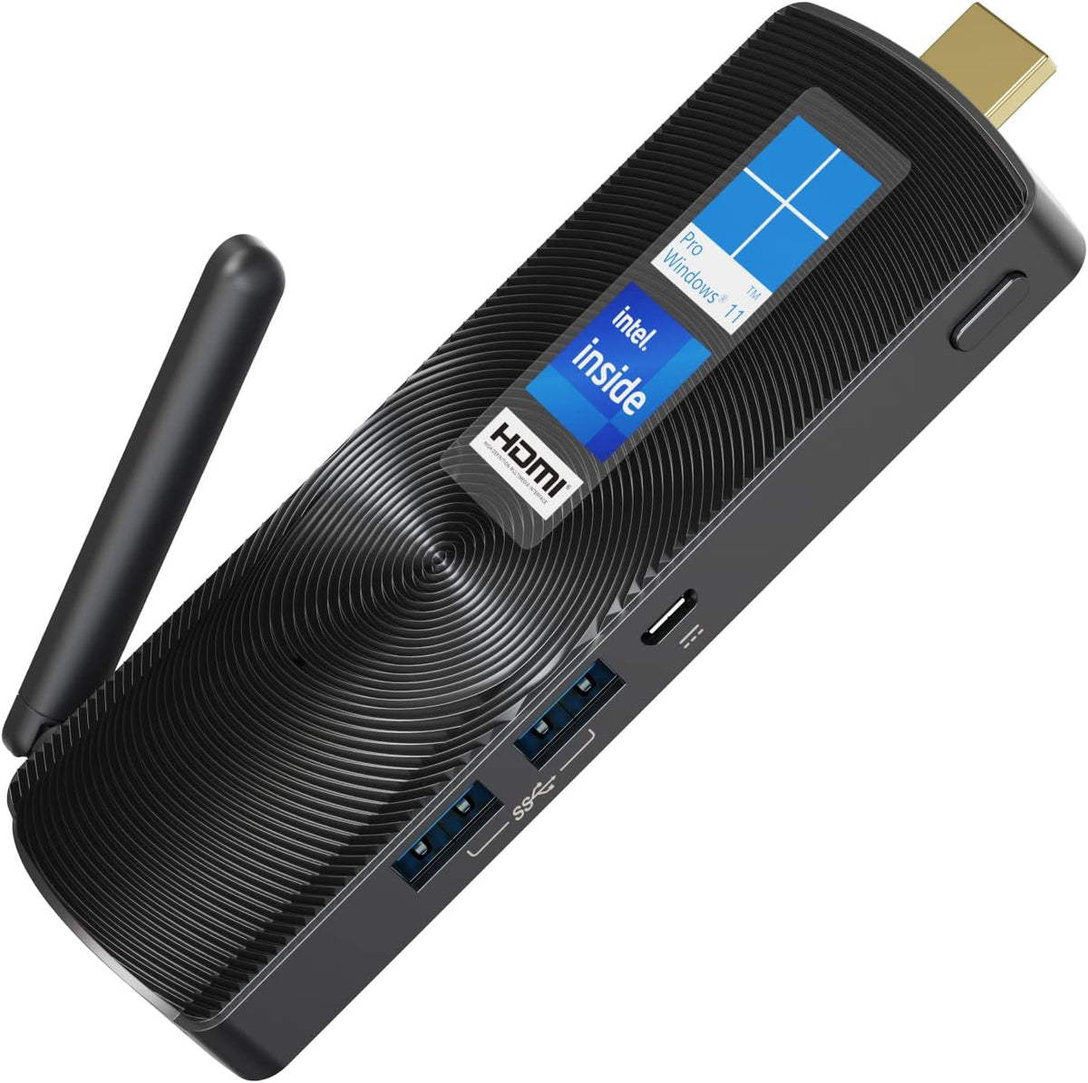 Mini PC Stick Fanless Windows 11 Pro Celeron N4020 4GB 128GB Small Computer A88892