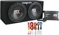 12-Inch Car Subwoofer Enclosure with Amplifier and Wiring Kit F7272