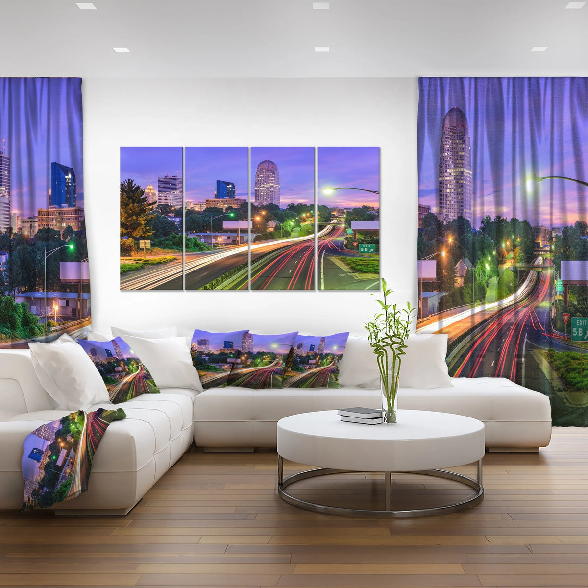 Multi-color 60 in. wide x 32 in. high Canvas Print B58357