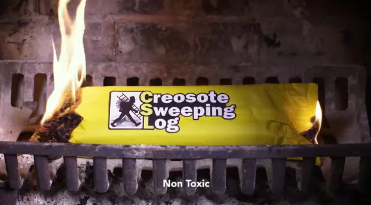 Creosote Sweeping Log for Fireplaces and Woodstoves W506563