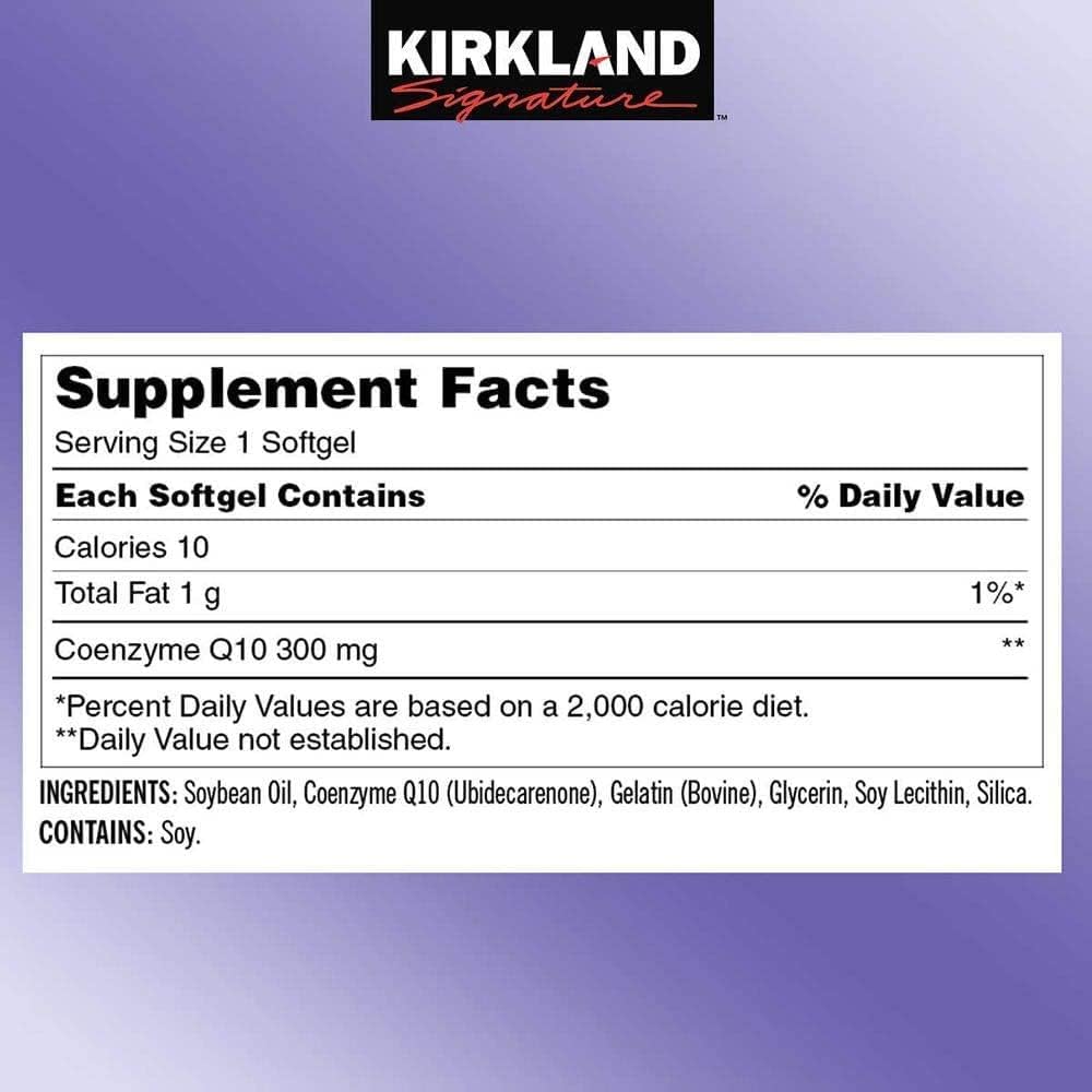 300 mg CoQ10 100 Softgels (Pack of 2) K689645