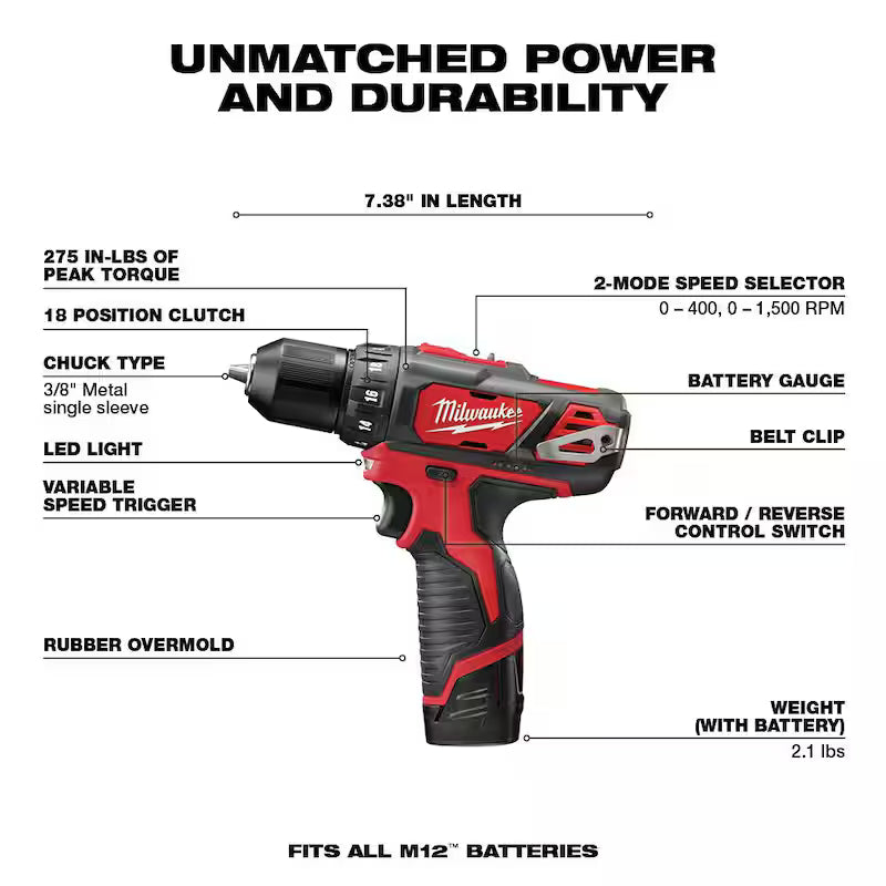 12V Lithium-Ion Cordless Combo Kit (5-Tool) with Rotary Tool X7796