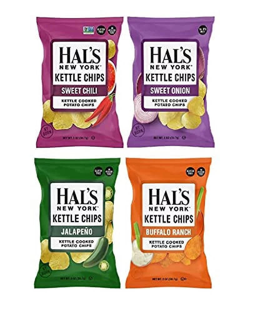 Kettle Cooked Potato Chips, Gluten Free, 2oz, Pack of 24 S300