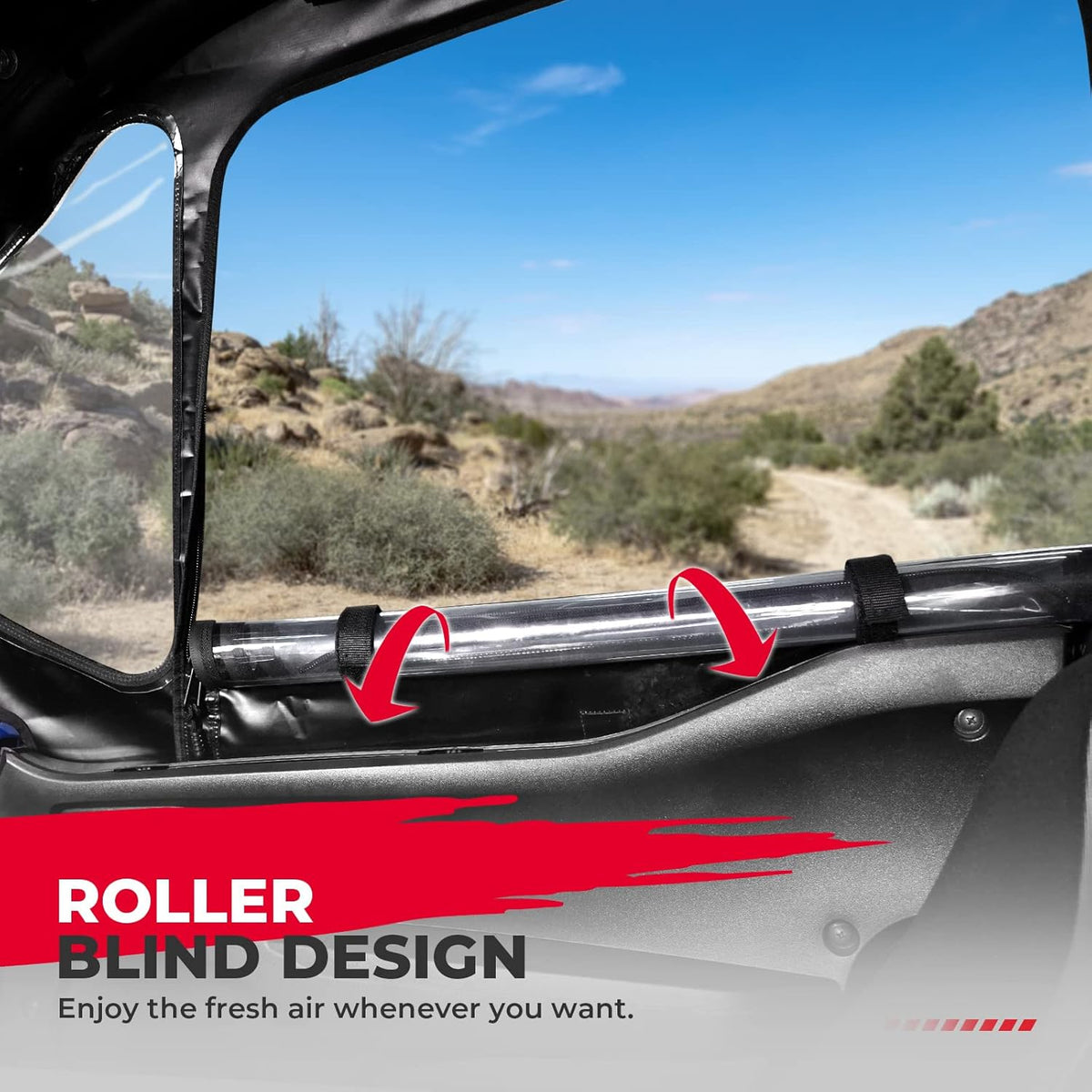 Upgraded Soft Upper Doors Set for Kawasaki Teryx KRX 1000 U14597