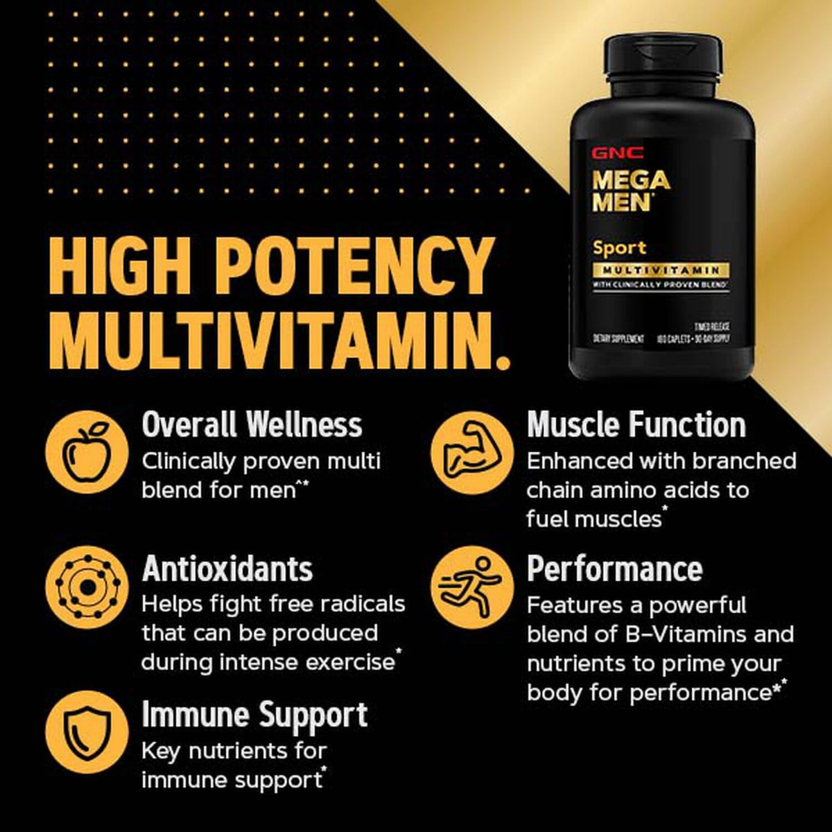 Mega Men Sport Multivitamin 90 Count C1927