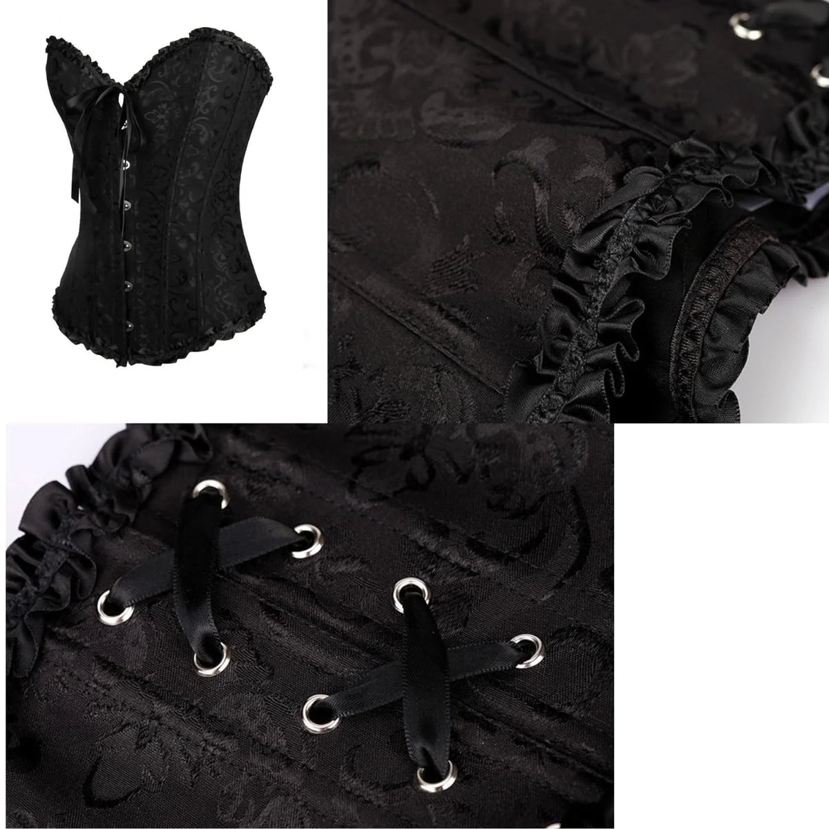 Corset Tops Lace Waist Shapewear K5817