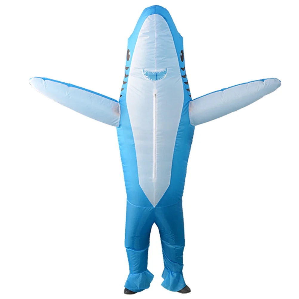 Blue Dolphin Inflatable Costume J119