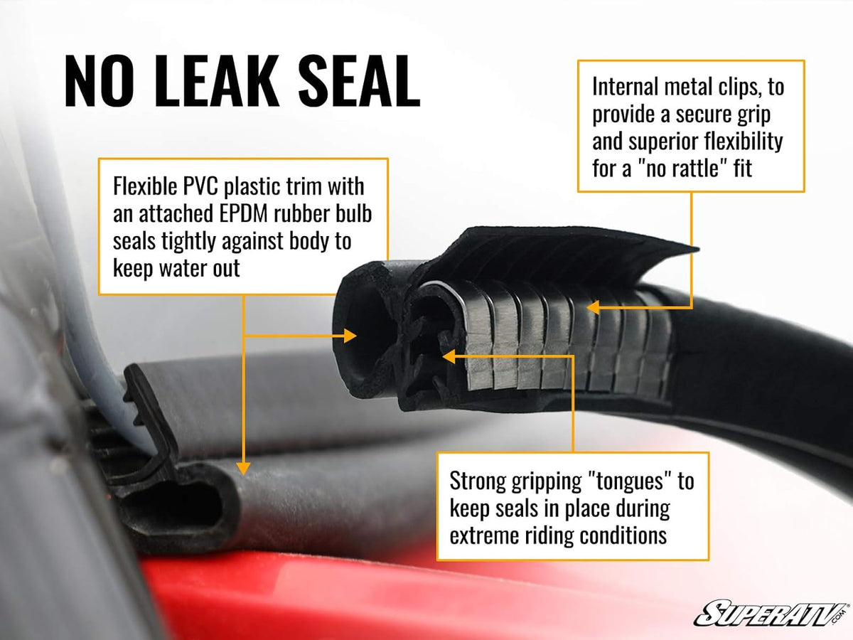 1/4 Thick Clear Polycarbonate Rear Windshield B587