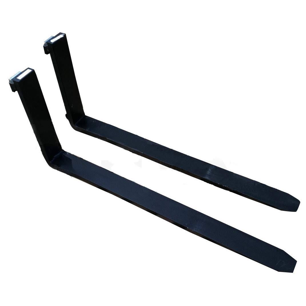 42" Pallet Fork Blades 4,000 lb Capacity Attachment Y610