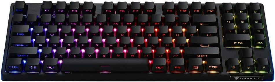 89 Keys Mechanical Gaming Keyboard with Cherry MX Blue Switch C44957