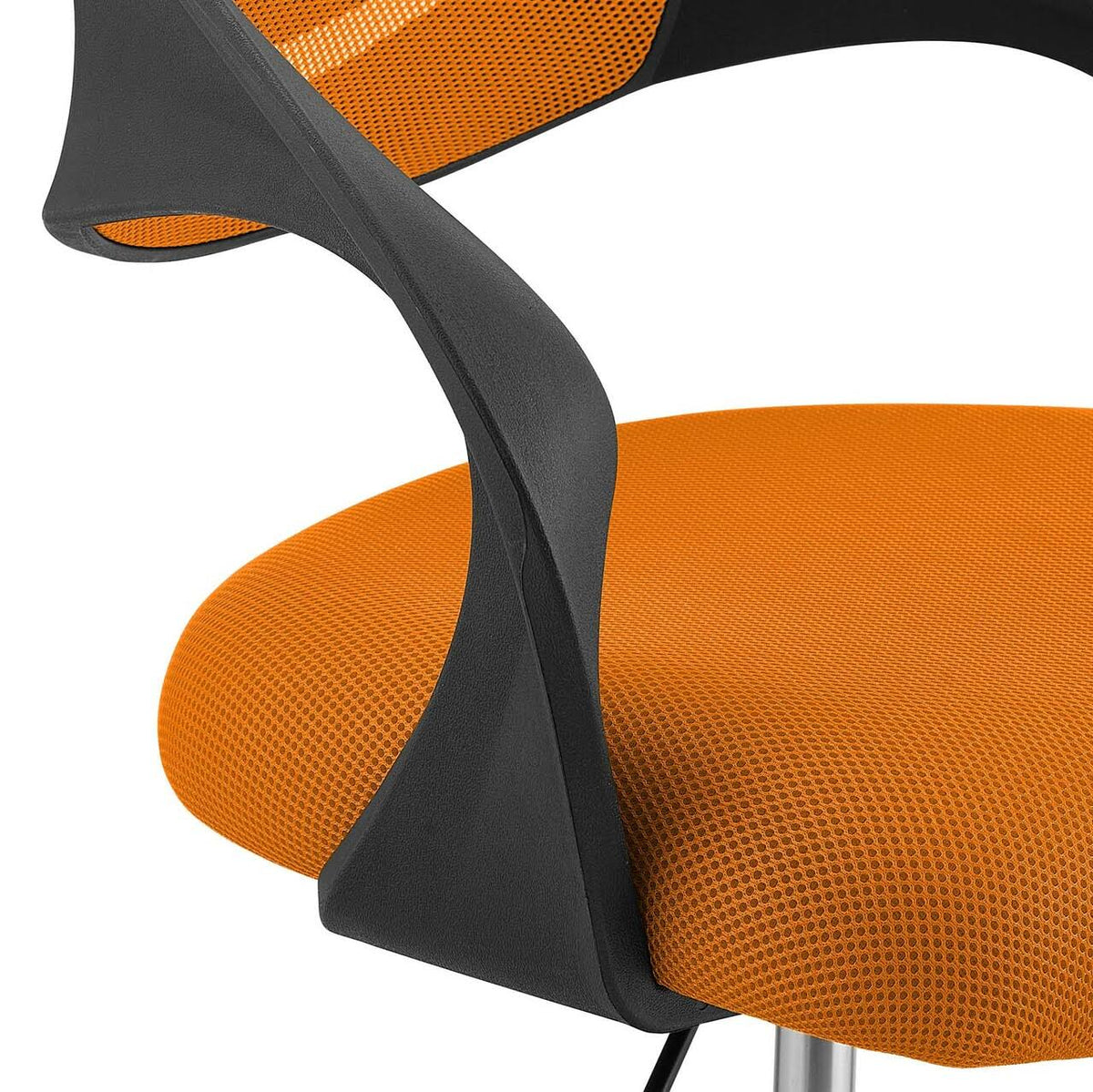 Red Mesh Drafting Chair V986429