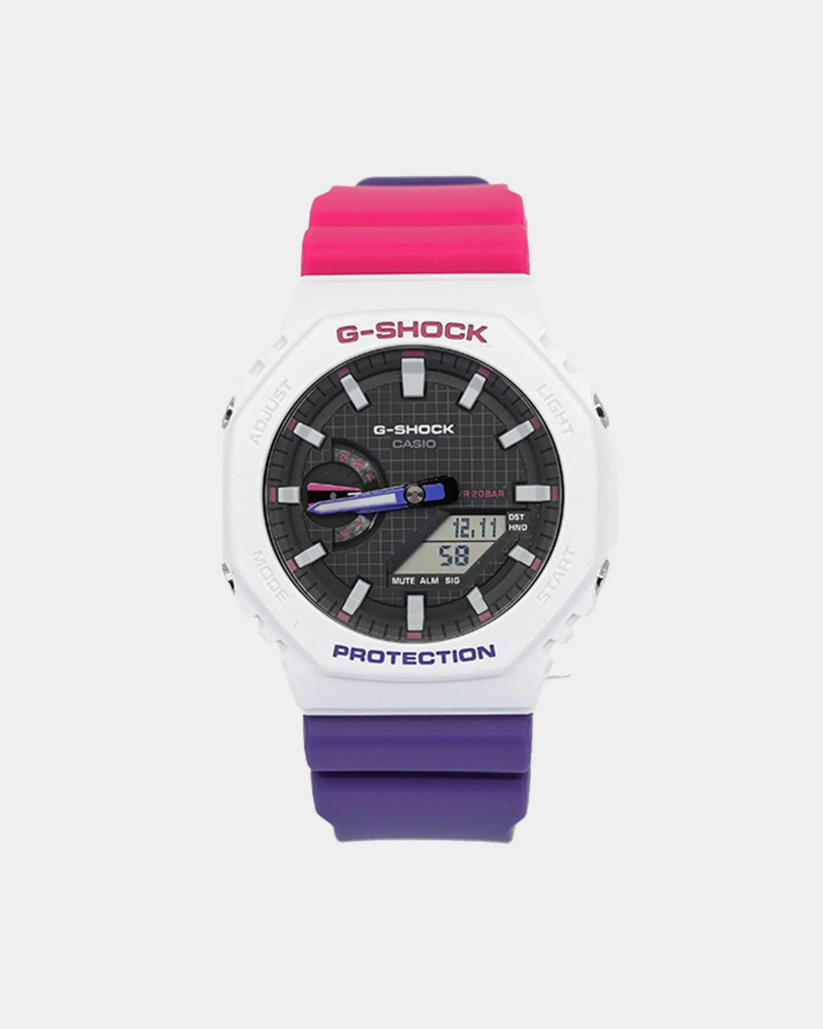 White/Pink/Purple G Shock Watch S805