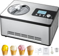 Stainless Steel Automatic Ice Cream Maker, 2 Quart F6861