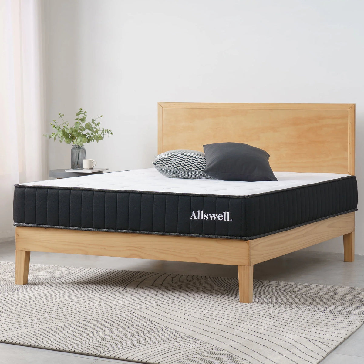 10 Hybrid Gel Memory Foam Queen Mattress F1551