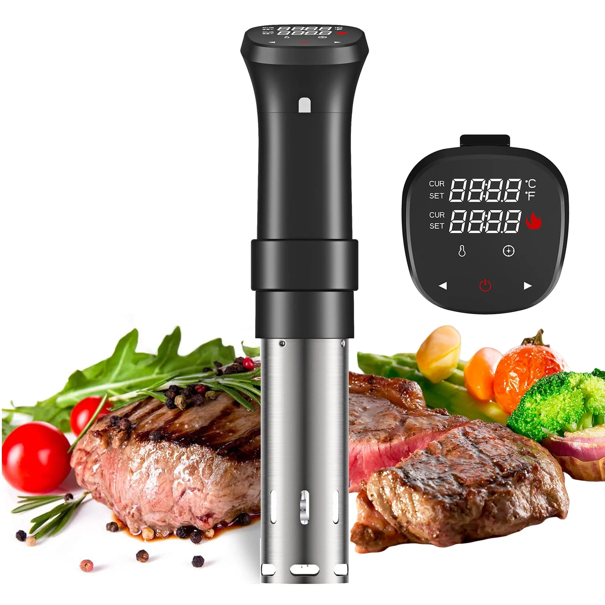 1100W Sous Vide Cooker Waterproof Quiet Cooking Machine E70346