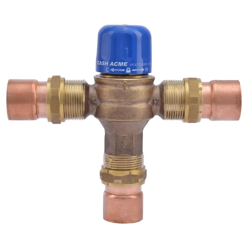 1-1/4x22 Lead Free Thermostatic Mixing Valve K9023