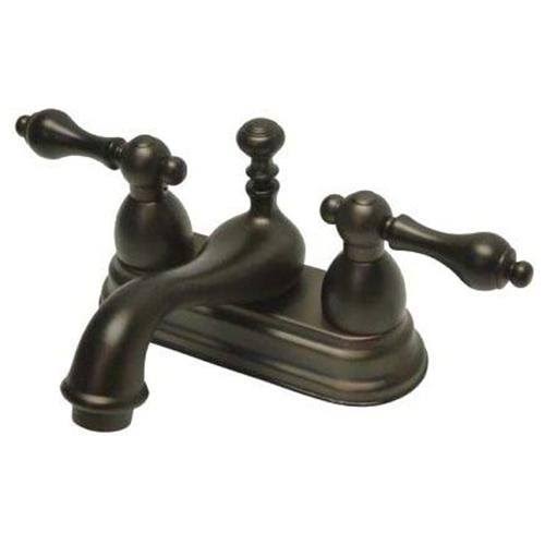 Oil Rubbed Bronze Centerset Lavatory Faucet E634