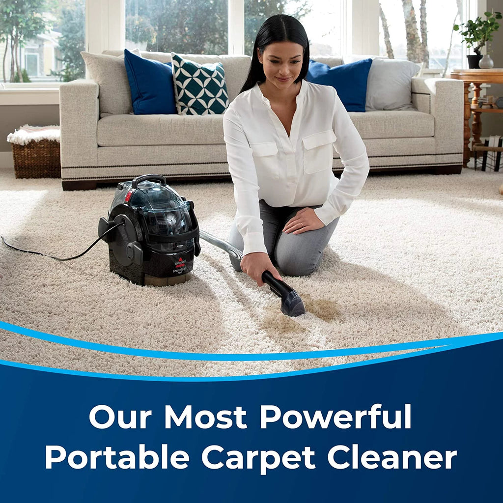 Black Portable Carpet Cleaner S525963