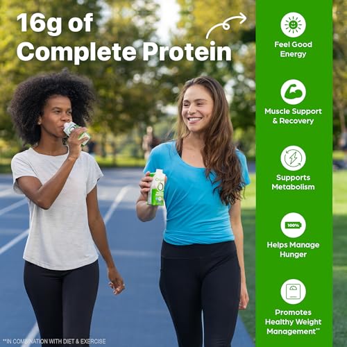 11 Fl Oz Organic Nutritional Protein Shake, Creamy Chocolate Fudge Y476323