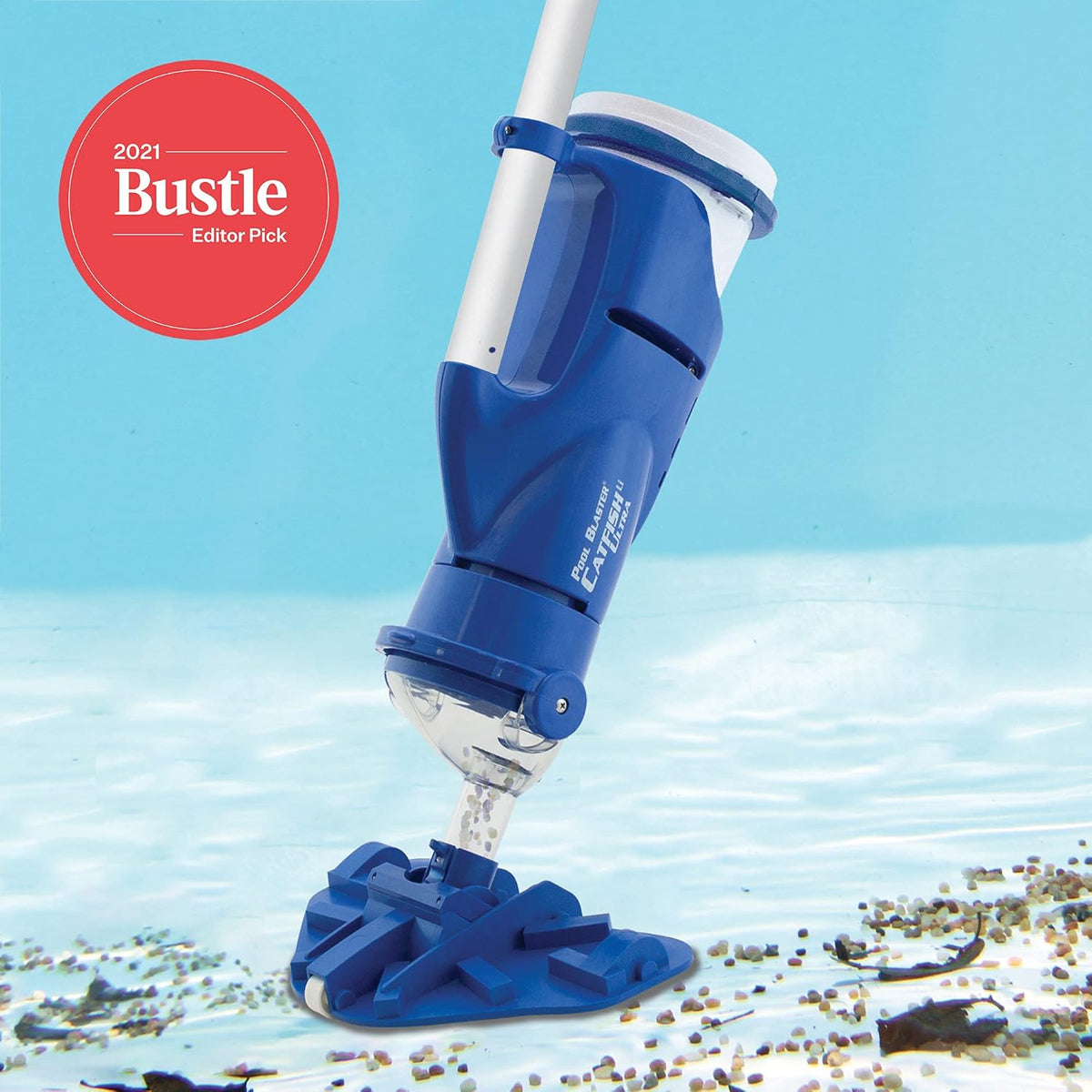 Cordless Handheld Pool Vacuum with Pole Set E8477