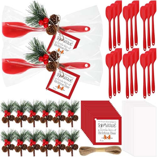 30 Sets Christmas Silicone Spatula Set D386