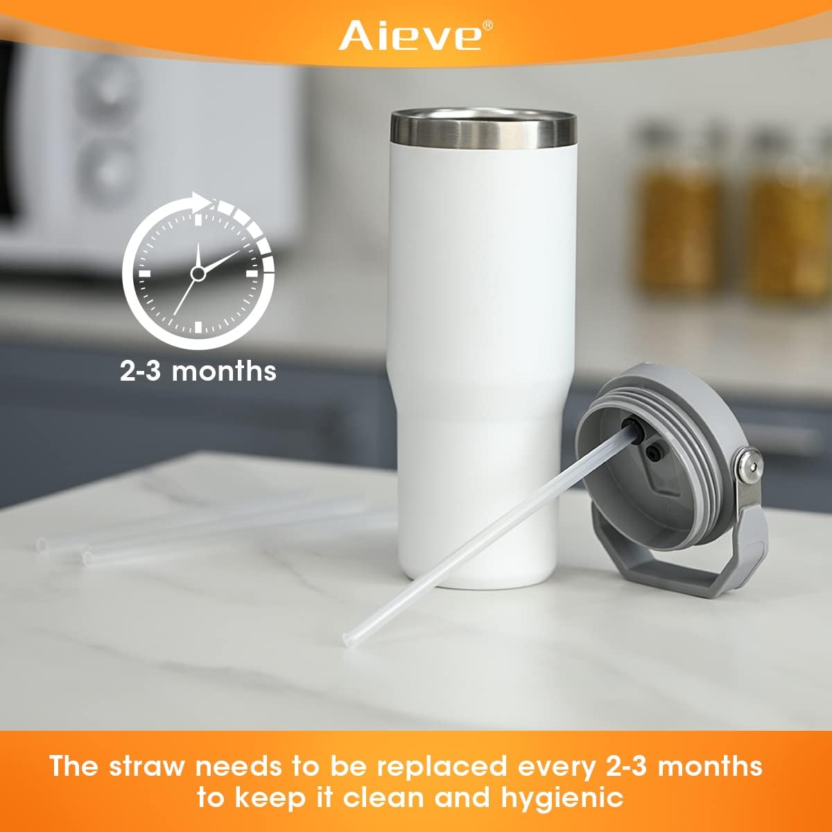 Straw Replacement for Stanley Iceflow Tumbler 30 oz (6 Pack) R6215