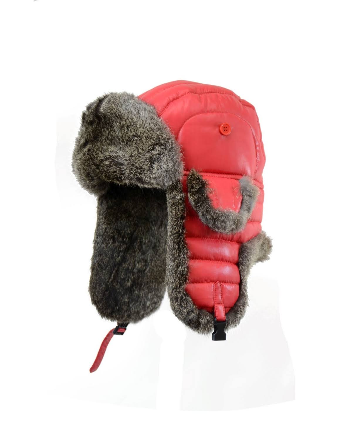 Yellow Natural Nylon Shell Aviator Hat V40100