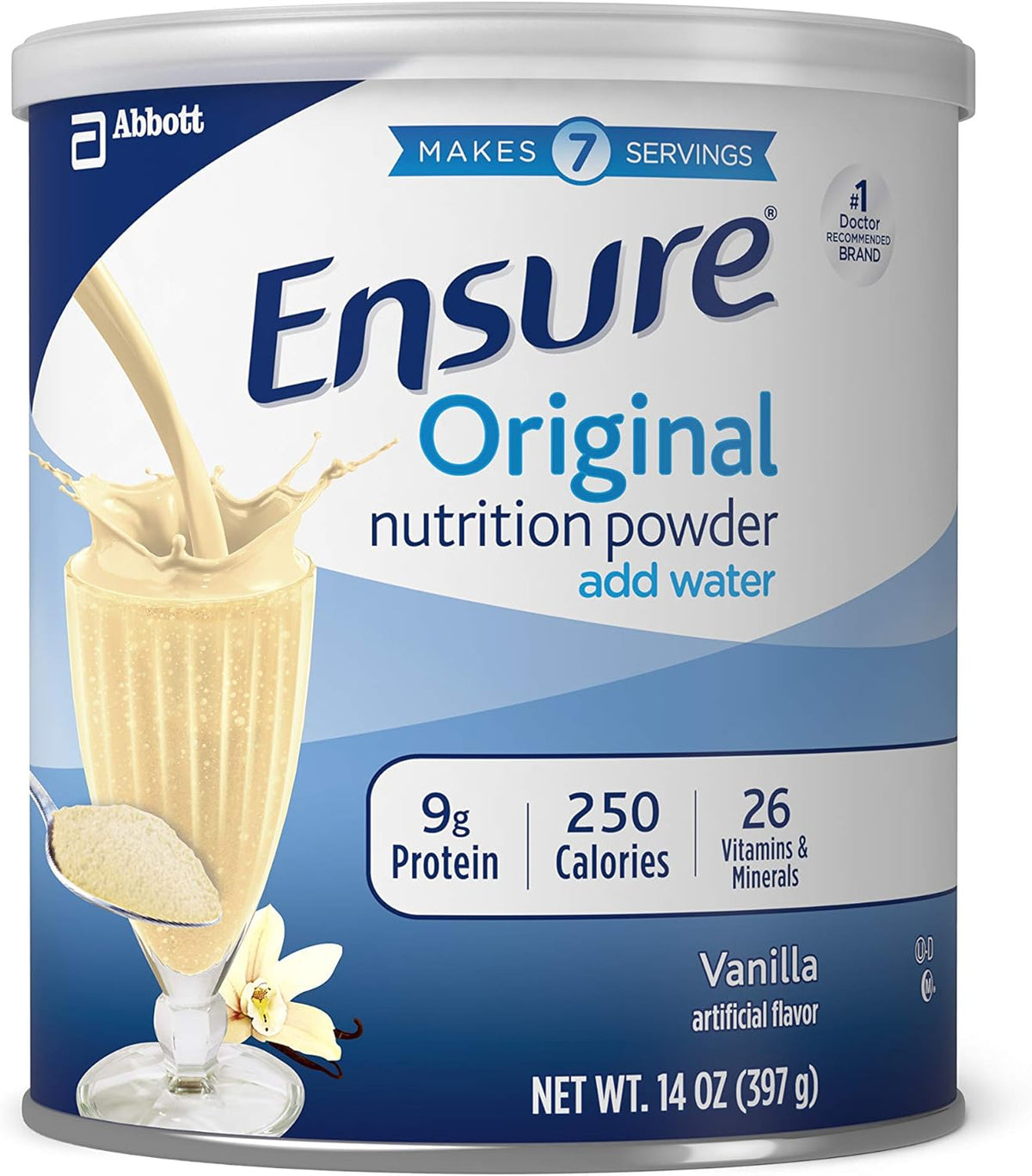 Vanilla Nutrition Powder, 14 oz M1516