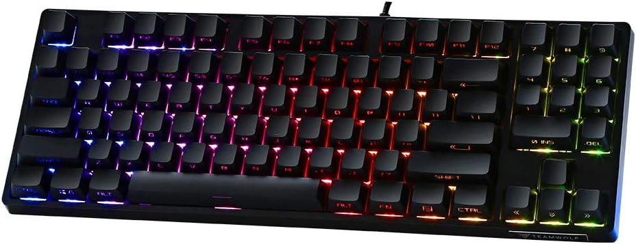 89 Keys Mechanical Gaming Keyboard with Cherry MX Blue Switch C44957