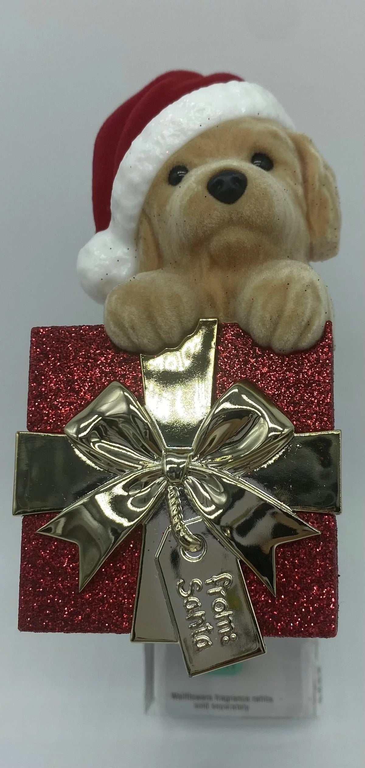 Christmas Puppy with Presents Wallflowers Scent Control Q422