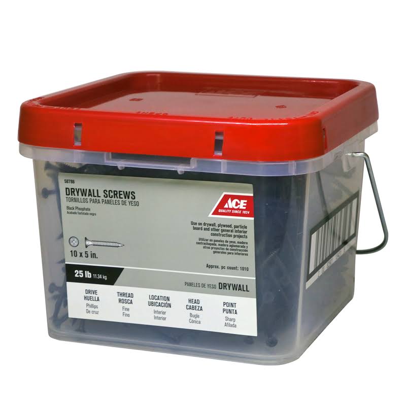 Black Phosphate Drywall Screws 25 lb. 988 Pk P951468