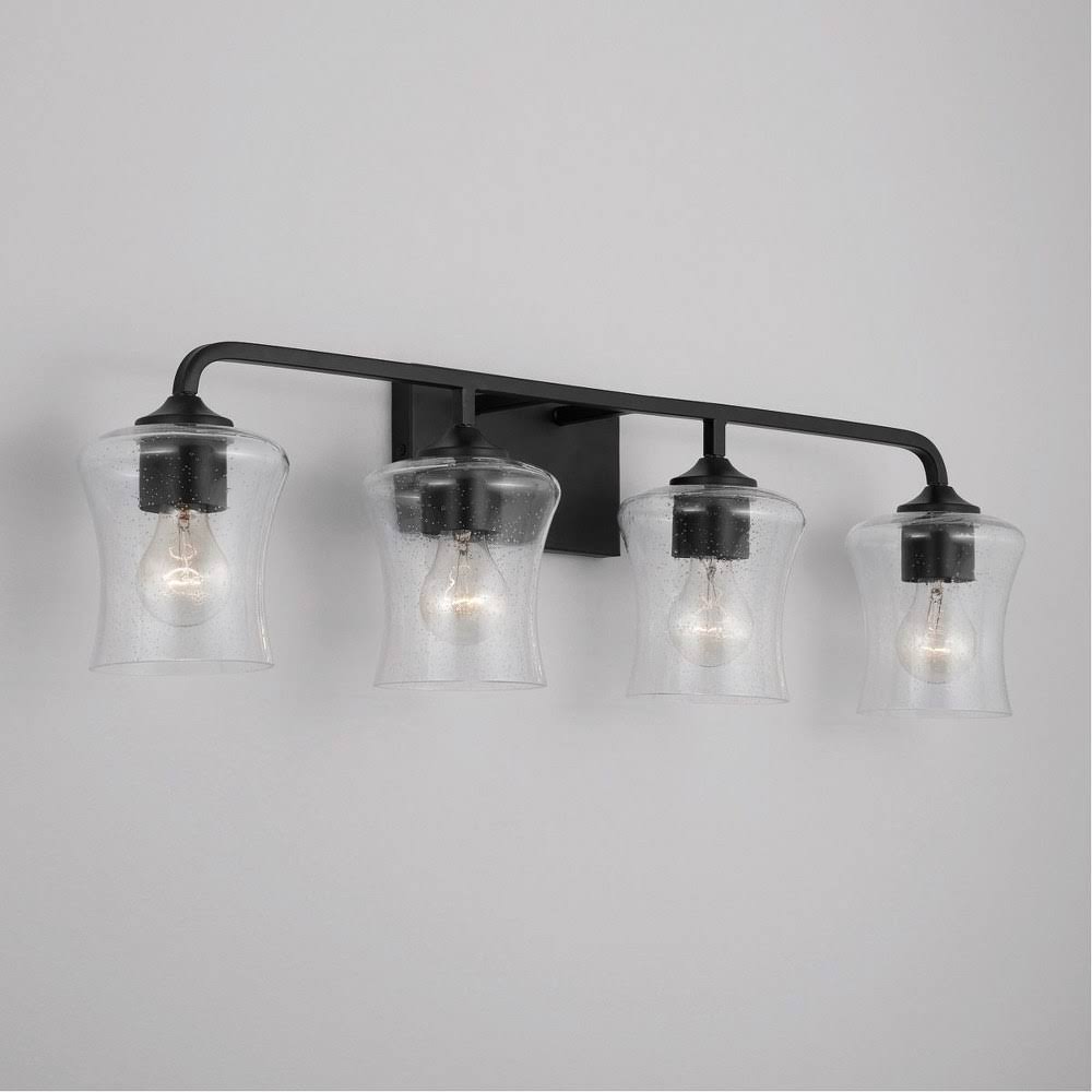 4 Light Vanity, Brushed Nickel F398