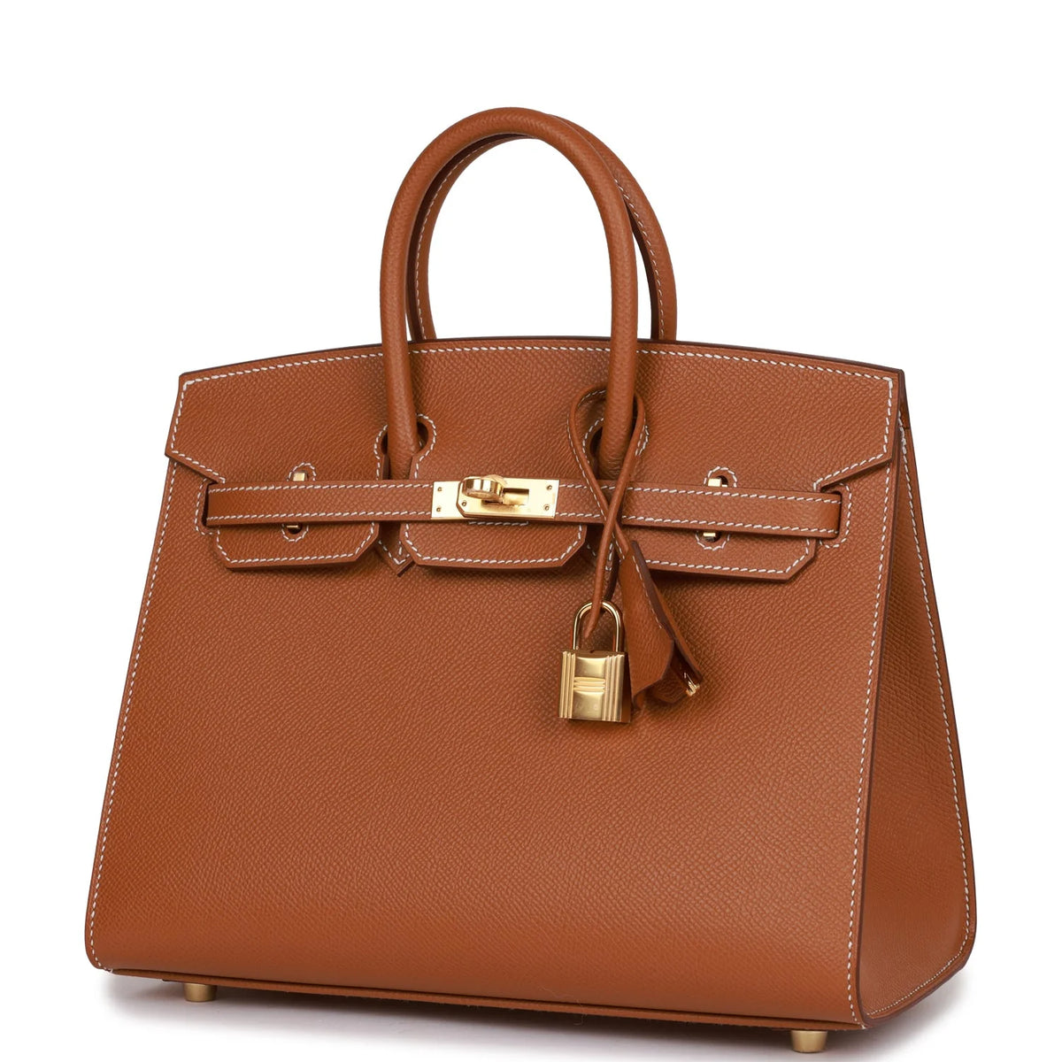 Gold Epsom Leather Handbag K6101