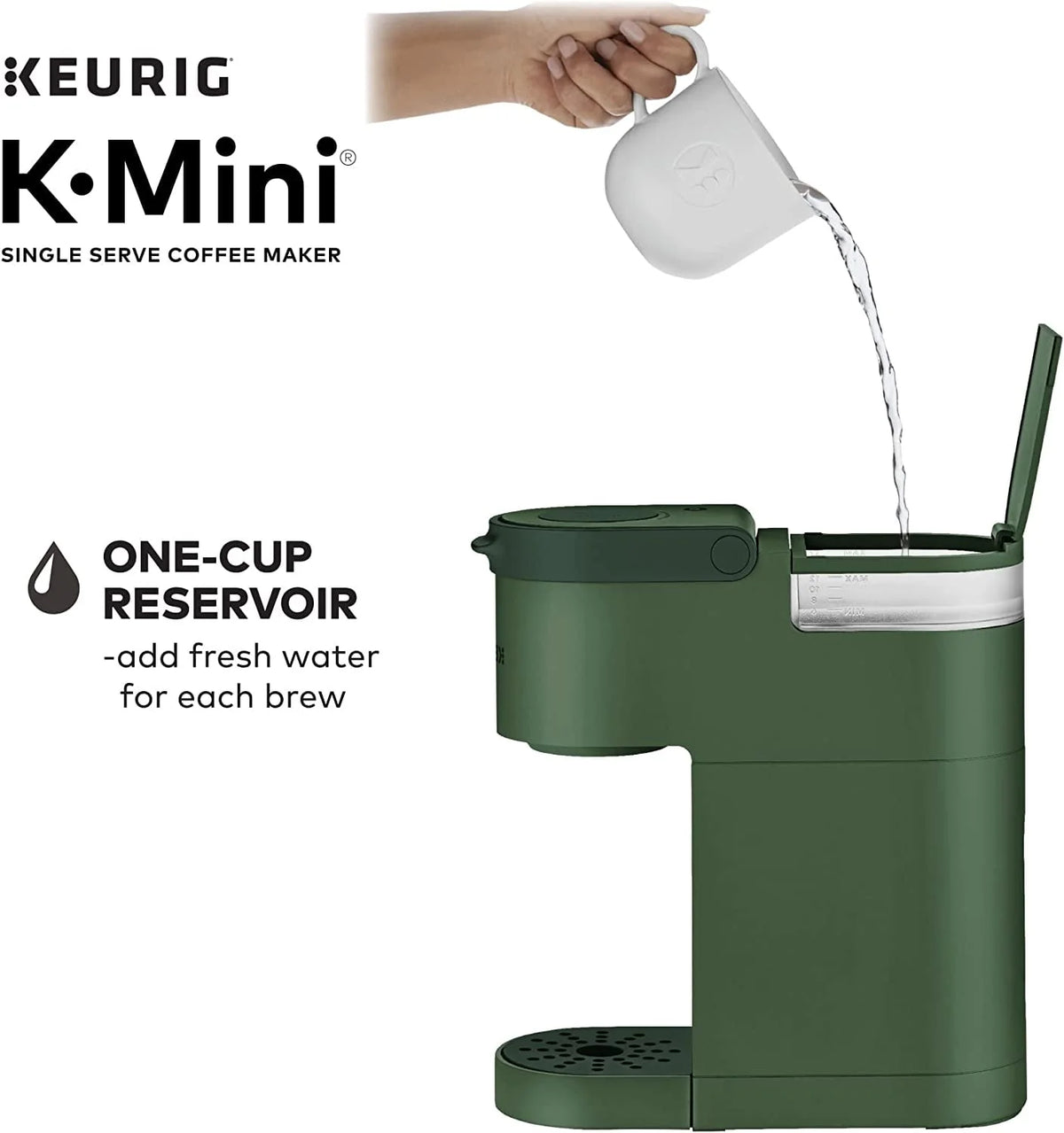 Single Serve Coffee Maker, Black K3526