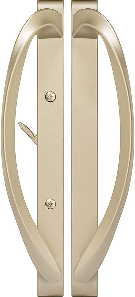 Contemporary Sliding Door Handle Set Tuscan Bronze Pack of 2 A9562