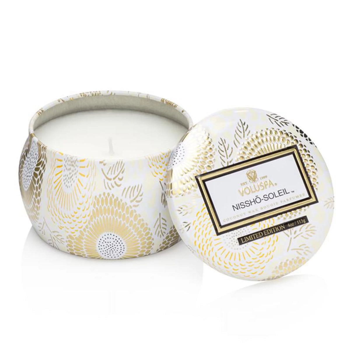 4 oz Decorative Mini Tin Candle A34786