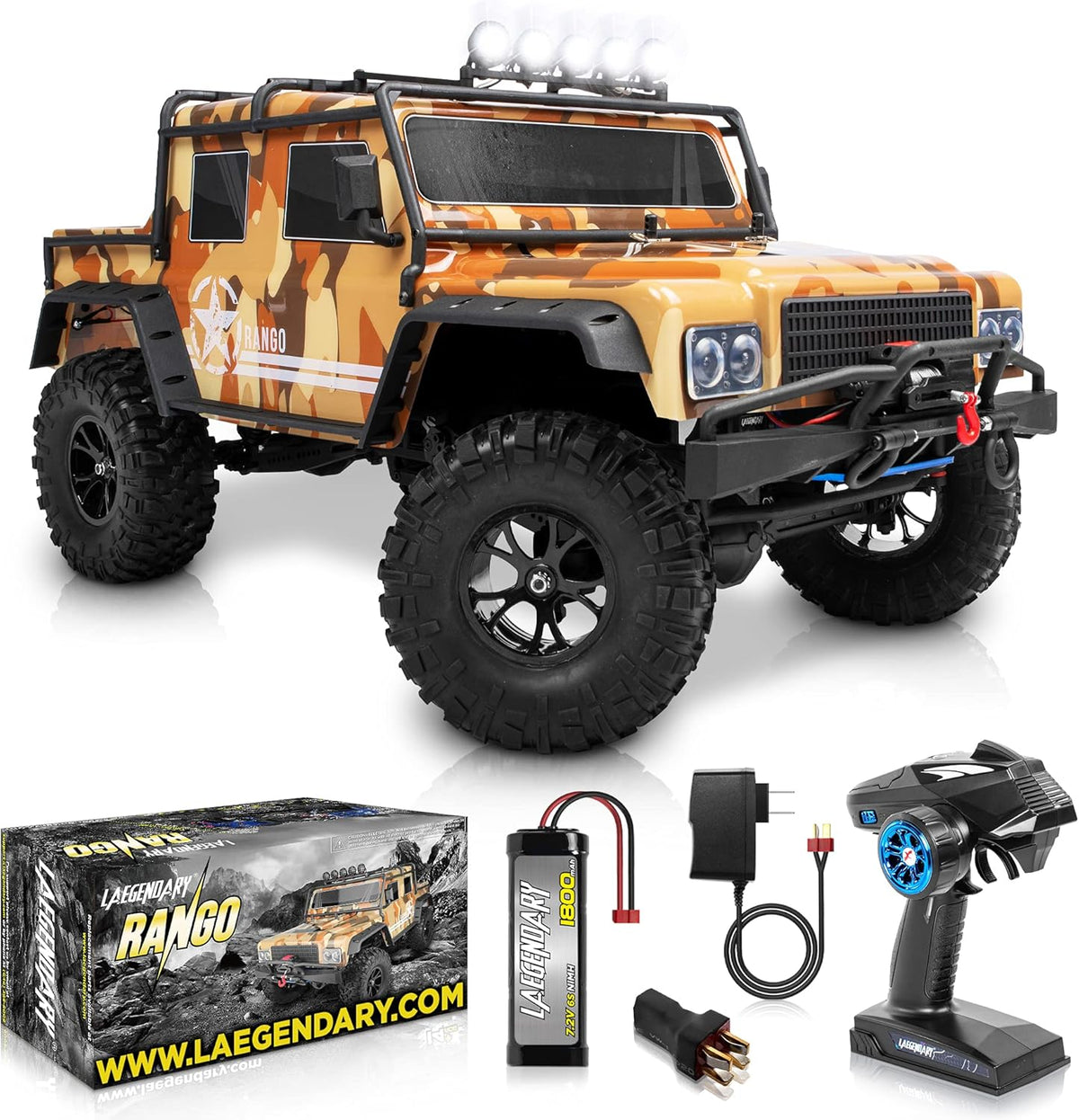 Blue 4x4 Offroad Remote Control Truck W861535