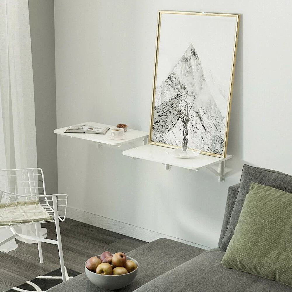 Folding Wall Mount Floating Desk 60x40cm D482307