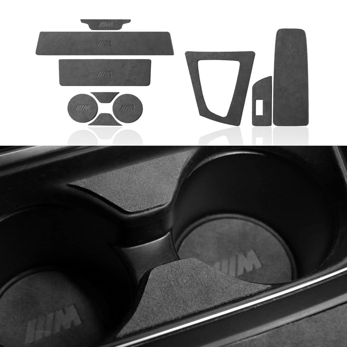 Gray Dashboard Car Trim Sticker Decals I529