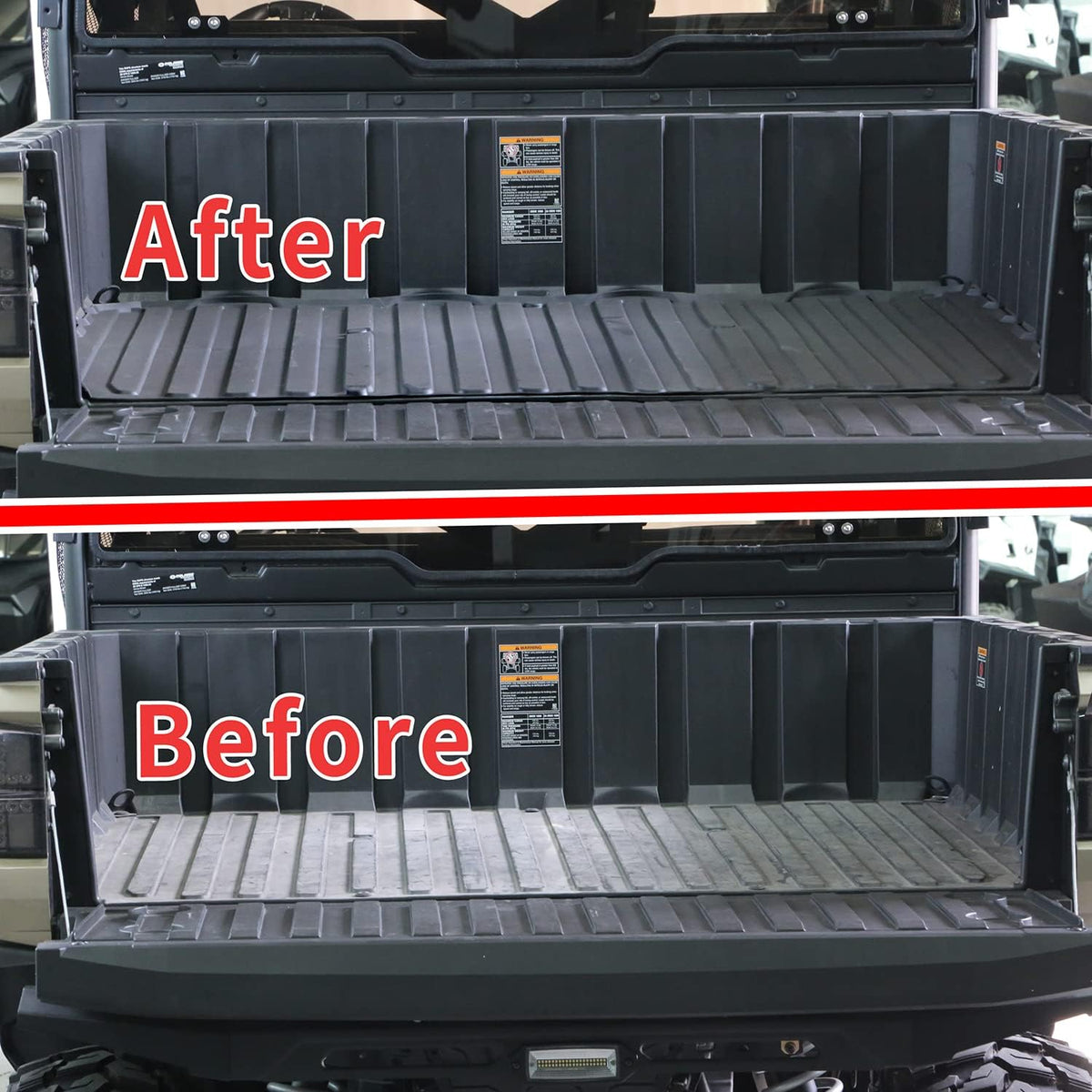 Rubber Bed Mat Liner for Polaris Ranger XP 1000 Crew E44032