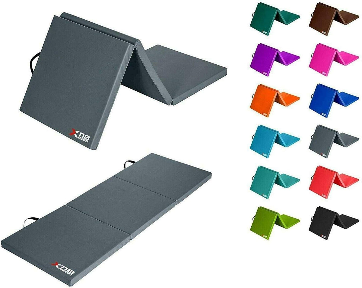 Tri-Fold 2.4 Thick Exercise Mat with Carrying Handles T29937