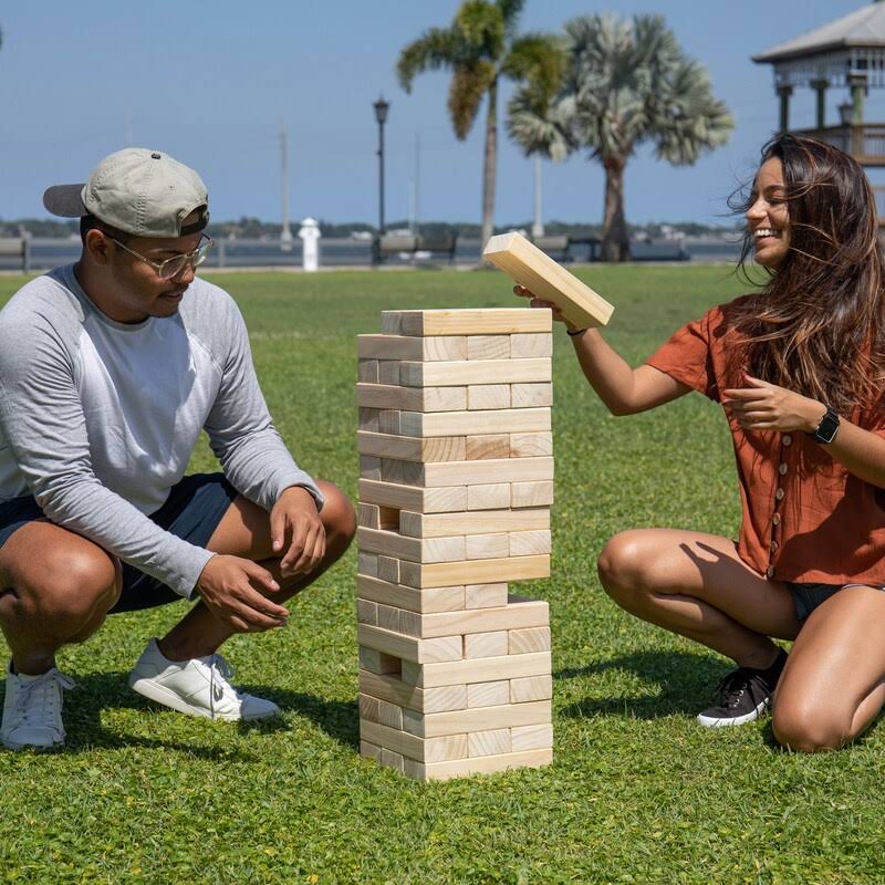 Giant Wooden Tumble Tower Game U242