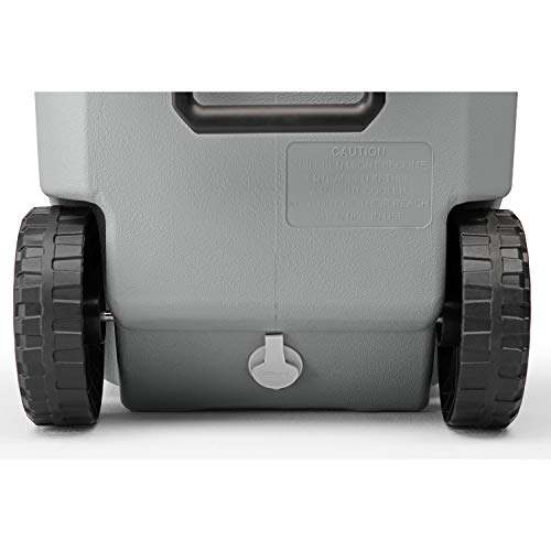 Insulated Rolling Cooler with Wheels, 100-Quart N882922