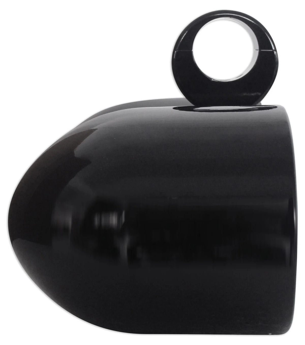 Dual 7.7" Black Aluminum Wakeboard Tower Speaker Pods with Covers E72027