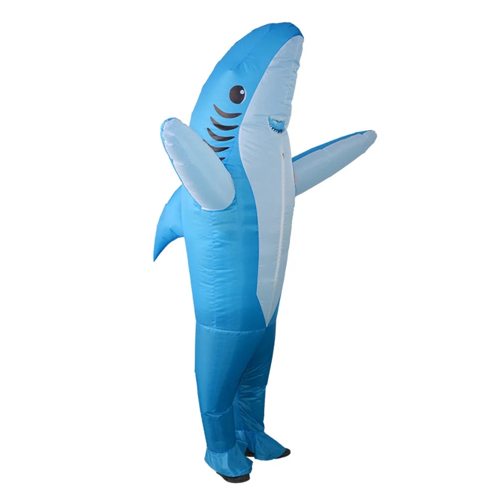 Blue Dolphin Inflatable Costume J119