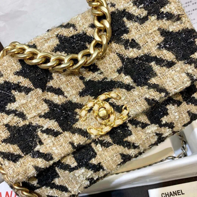 Tweed Maxi Flap Bag A331793